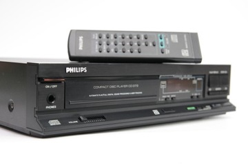 Odtwarzacz CD Philips CD-373 czarny + Pilot