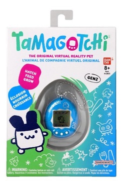 Тамагочи — оригинальный синий, серебристый Bandai Namco