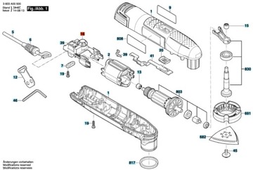 Регулятор скорости BOSCH, щеточный переключатель PMF190E
