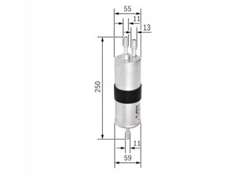 BOSCH F 026 403 754 FILTR PALIVA BENZÍN