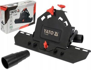YATO PRZYSTAWKA DO SZLIFOWANIA PŁYTEK KĄT 45° DLA SZLIFIEREK KĄTOWYCH 125mm