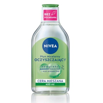 NIVEA PURIFYING Płyn micelarny do demakijażu zmywania twarzy oczu 400 ml