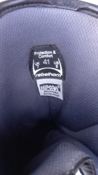 Мотоциклетные ботинки Rebelhorn HIPORA, размер 41, размер 26,5