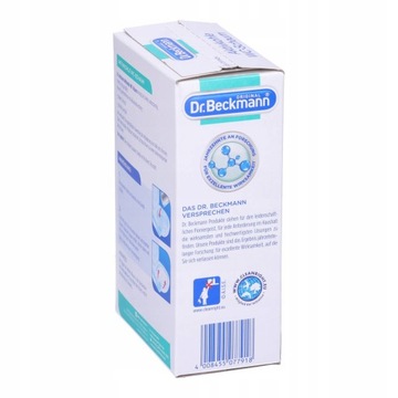 DR BECKMANN odkamieniacz WC 3x100g aktywny węgiel