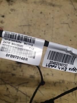 LEON IV 5F FR HB INSTALACE SVAZEK KRYT KUFRU 5FB970148R