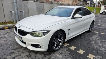 BMW Seria 4 F32-33-36 Coupe 420d 190KM 2017 BMW 4 F36 SalonPL 2,0xd M-PAKIET Automat LED Skóry FV23% 1rej 06.2018r