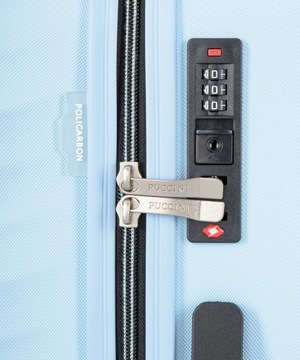 ЧЕМОДАН PUCCINI СРЕДНИЙ PC032B 7B ВАЛЕНСИЯ ПОЛИКАРБОН