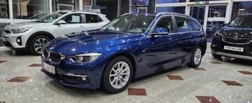 BMW Seria 3 F30-F31-F34 Touring Facelifting 2.0 318d 150KM 2015 BMW Seria 3 Automat 8G Nawigacja Lampy Full Led 2 komplety felg Lato 18 Zi, zdjęcie 8