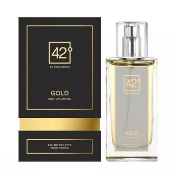 42° by BeautyMore GOLD Man EDT 100 ml - UNIKAT