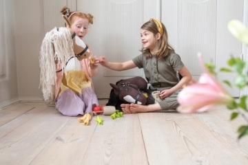 Лошадь-хобби Лошадь на палке с хвостом Серый чехол Аксессуары для лошадей-хобби