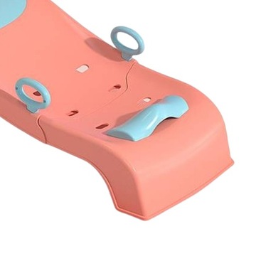 Składane łóżko do mycia włosów Fotel salonowy z poręczą Head Hair Pink