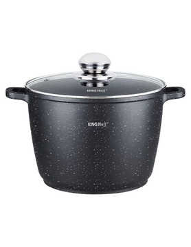 GARNEK Z MARMUROWĄ POWŁOKĄ 24CM / 6L