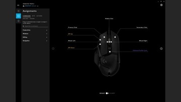 Оптический датчик проводной мыши Logitech 910-005470 G502 Hero G-502