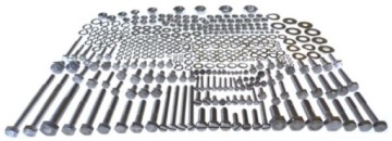 Śruby MZ TS 250 ocynkowane klasa 8.8 podzielone na grupy