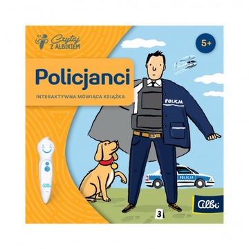 CZYTAJ Z ALBIKIEM - POLICJANCI - INTERAKTYWNA MINI KSIĄŻKA