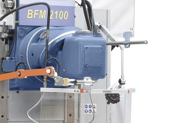 ПРОМЫШЛЕННЫЙ ТЯЖЕЛЫЙ ФРЕЗЕРНЫЙ СТАНОК 2100x500 мм 4xFEED 360