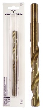 WIERTŁO DO METALU 14,5MM KOBALTOWE HSS-E HSS-Co ZATOCZONE PODTACZANE INOX