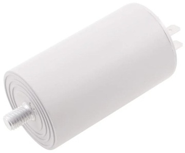 Kondensator rozruchowy silnikowy, 18uF 450VAC, konektor, KS18/450 K