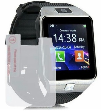 SMARTWATCH DZ09 ZEGAREK 34 FUNKCJE KAM SIM MENU PL