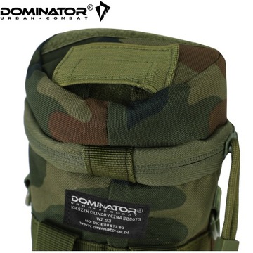 КРЫШКА ДЛЯ БУТЫЛКИ, БУТЫЛКА-ТЕРМОС, ЦИЛИНДРИЧЕСКИЙ КАРМАН, Dominator CAMO, wz.93
