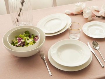 Serwis obiadowy porcelana ekskluzywny design MariaPaula Nova 23 el.