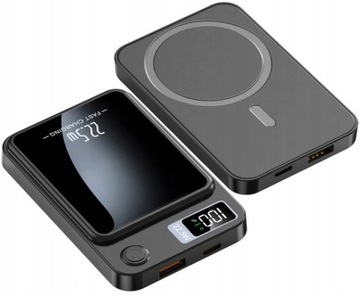 Power Bank 10000 мАч, 22,5 Вт, магнитно-индуктивный карманный MagSafe для iPhone
