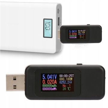 KEWEISI MX18L МЕТР-ТЕСТЕР ВОЛЬТМЕТР AMP USB