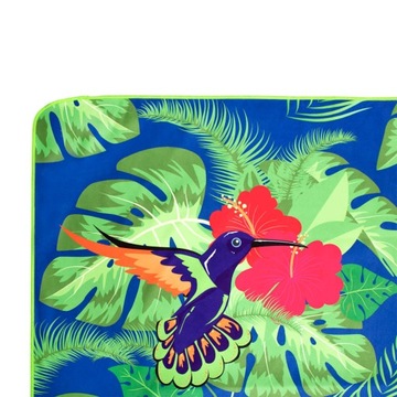 Быстросохнущее банное полотенце из микрофибры, 80 x 160 см, зеленое, спортивное.