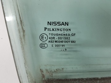 NISSAN QASHQAI I 09R J10 SKLO (OKNO) DVEŘE PRAVÁ PŘEDNÍ