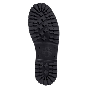 Туфли BROGER ALASKA II VINTAGE BLACK, черные, БЕСПЛАТНО