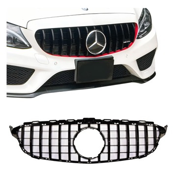 Grill do Mercedes C class W205 2015-2017 Panamericana Spoiler ABS SOBMART