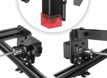 Более длинная лазерная гравюра Ray5 DIY 5W 400x400 мм
