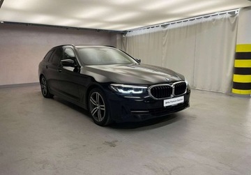 BMW Seria 5 G30-G31 Touring Facelifting 2.0 520d 190KM 2022 BMW Seria 5 520d xDrive, Hak, HiFi, Faktura VAT 23, Serwis ASO 2.0 Diesel, zdjęcie 9