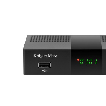 DVB-T2 H.265 HEVC-тюнер Kruger&Matz HDMI SCART PVR EPG USB-декодер