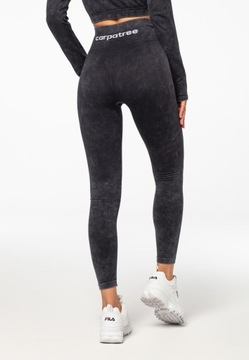 непрозрачные, бесшовные, моделирующие спортивные леггинсы - M