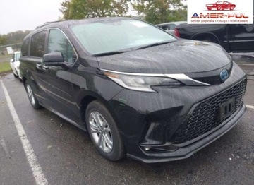 Toyota Sienna III 2022 Toyota Sienna 2022r., XSE, od ubezpieczalni 2.5 Benzyna 190KM