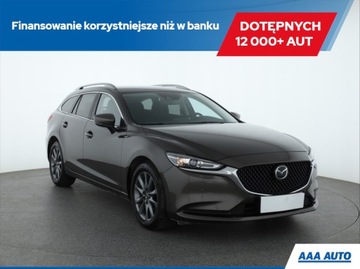 Mazda 6 III Sport Kombi Facelifting 2018 2.0 Skyactiv-G 145KM 2021 Mazda 6 2.0 Skyactiv-G, Salon Polska