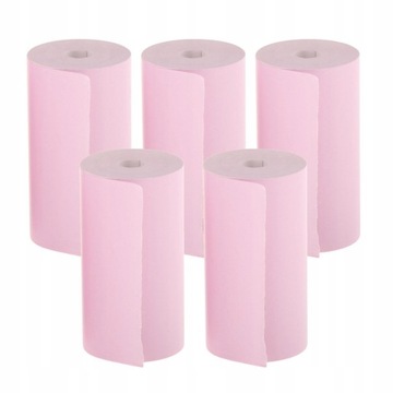 5 papieru rolkowego do drukarki termicznej 57x30mm