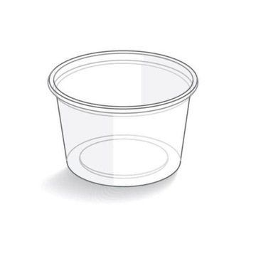 Контейнер круглый 400мл ПП 50 шт. для салата