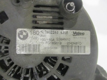 ALTERNÁTOR 7802261 BMW E60 E61 180A 03-