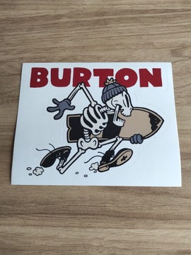 Naklejka na auto snowboard Burton
