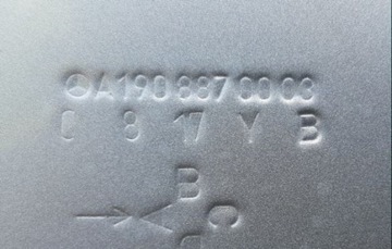 MERCEDES GT AMG KAPOTA KRYT MOTORU A1908870003
