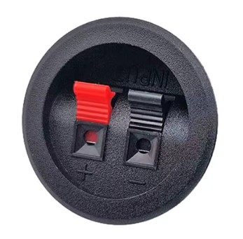 Gniazdo kolumnowe okrągłe 2p TERMINAL głośnikowe (1726a)