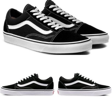 Buty damskie męskie VD3HY28 Trampki Sneakers Vans Old Skool r 36,5 czarne