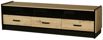 meble KARIA 310 stolik szafka RTV loft dąb artisan