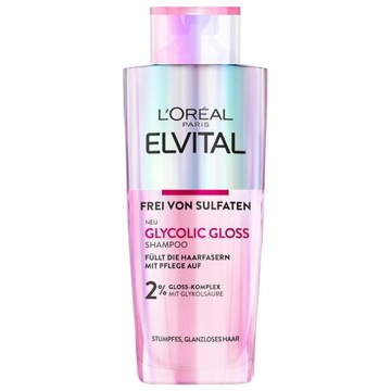 L'Oréal Paris Elvital Glycolic Gloss szampon do włosów nabłyszczający