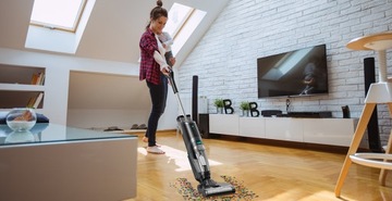 БЕСПРОВОДНОЙ ВЕРТИКАЛЬНЫЙ ПЫЛЕСОС R5PRO 4в1 пылесос, мытье полов, автоматический. уборка