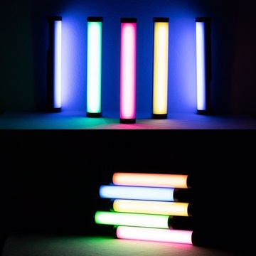 Lampa LED NanLite PavoTube II 6C 1-Kit RGB
