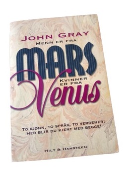 MENN ER FRA MARS KVINNER ER FRA VENUS JOHN GRAY TANIA WYSYŁKA