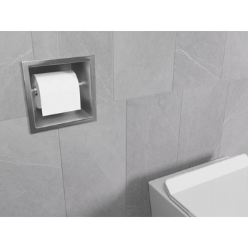 ДЕРЖАТЕЛЬ ДЛЯ ТУАЛЕТНОЙ БУМАГИ MEXEN X-WALL-P INOX